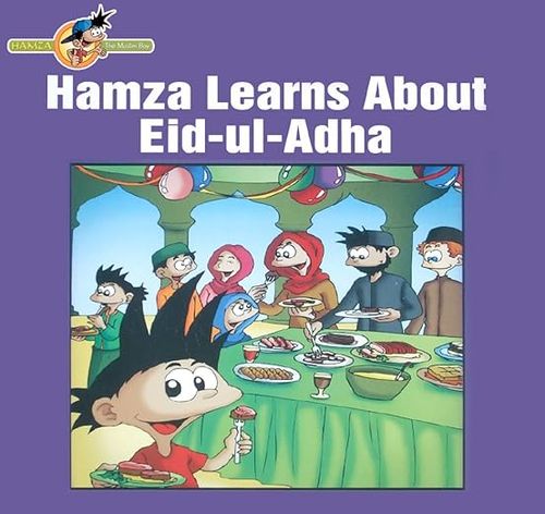 Front cover of Hamza Learns About Eid-ul-Adha